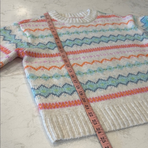 AE Oversized Fair Isle Crewneck Sweater - Picture 10 of 15